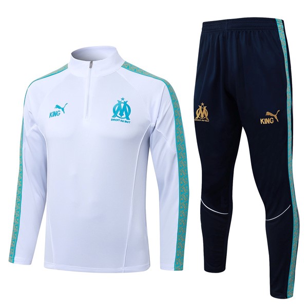 Sudadera De Training Marsella 2026-2027 Blanco